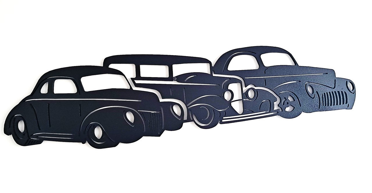 Classic Car - Laser Cut Wall Art - Urban Vibe Studio