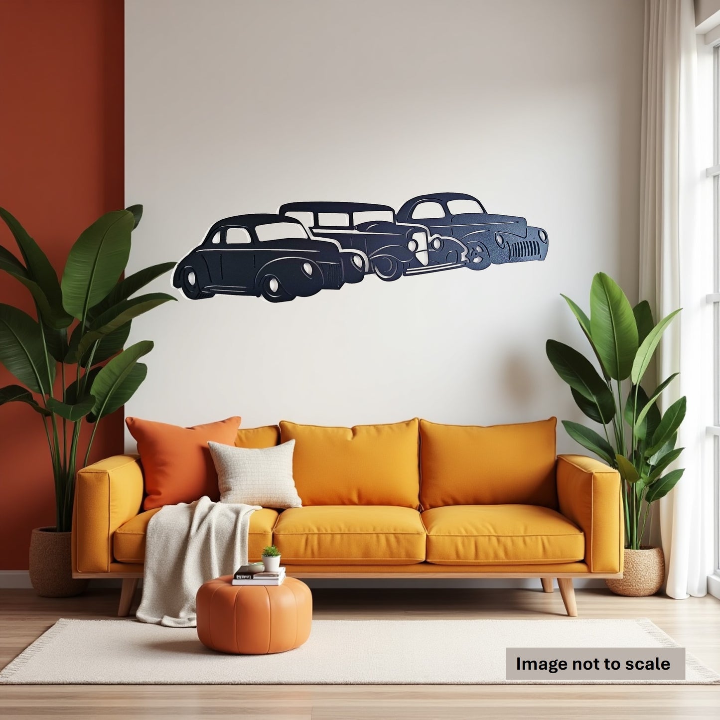 Classic Car - Laser Cut Wall Art - Urban Vibe Studio
