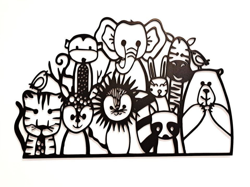 Animal Collection - Laser Cut Wall Art - Urban Vibe Studio
