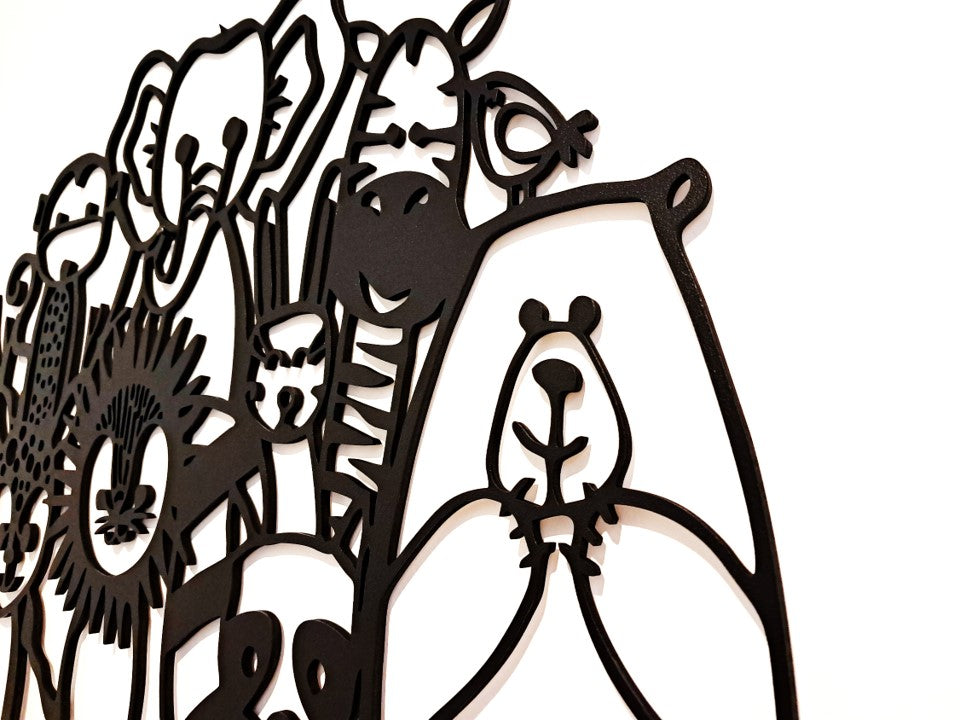 Animal Collection - Laser Cut Wall Art - Urban Vibe Studio