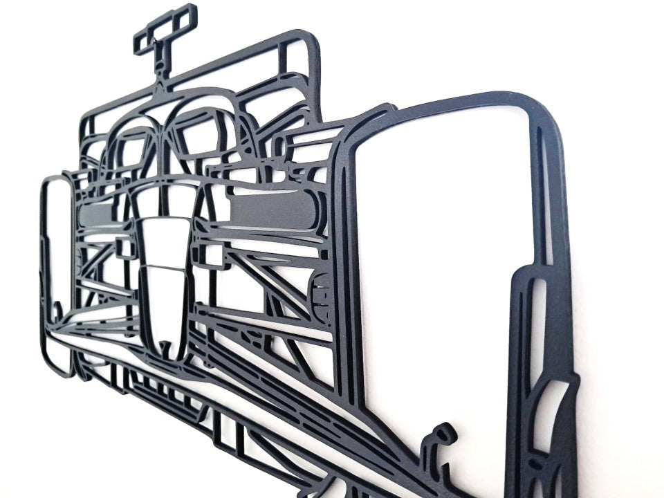 Three Car F1 Combo Bundle - Laser Cut Wall Art - Urban Vibe Studio