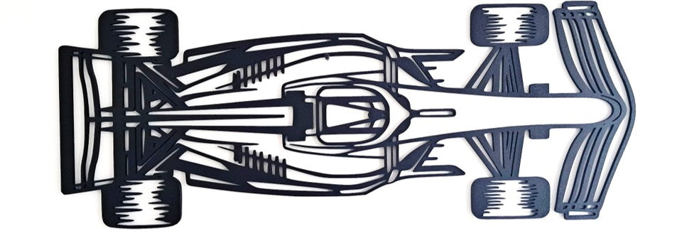 Three Car F1 Combo Bundle - Laser Cut Wall Art
