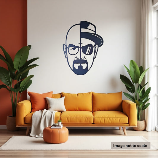 Walter White Breaking Bad - Laser Cut Wall Art