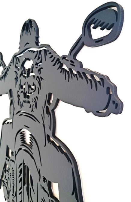 Motorcycle Rider - Laser Cut Wall Art - Urban Vibe Studio