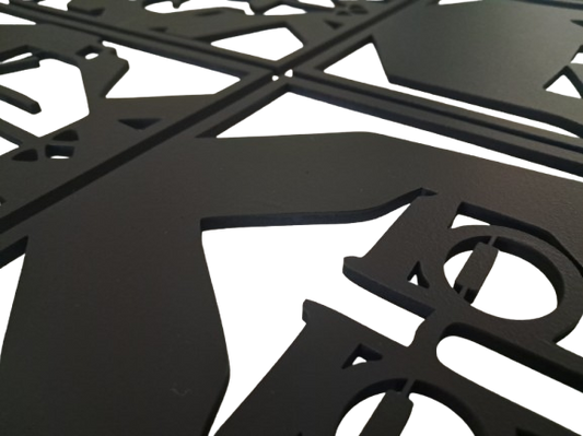 The Beatles Combo - Laser Cut Wall Art - Urban Vibe Studio