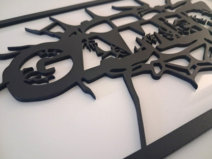 Gamer Sign - Laser Cut Wall Art - Urban Vibe Studio