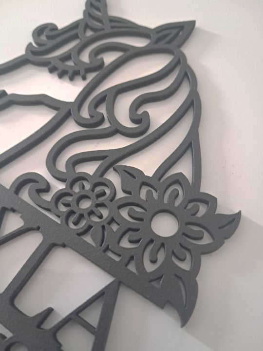 Personalised Childs Bedroom Sign, Laser Cut Wall Art
