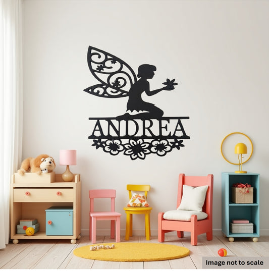 Personalised Childs Bedroom Sign, Laser Cut Wall Art