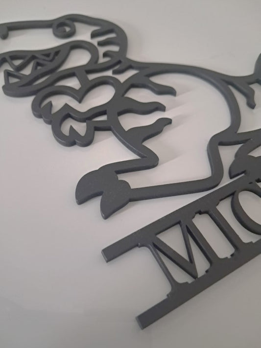 Personalised Childs Bedroom Sign, Laser Cut Wall Art