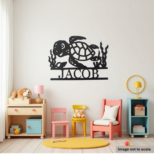 Personalised Childs Bedroom Sign, Laser Cut Wall Art