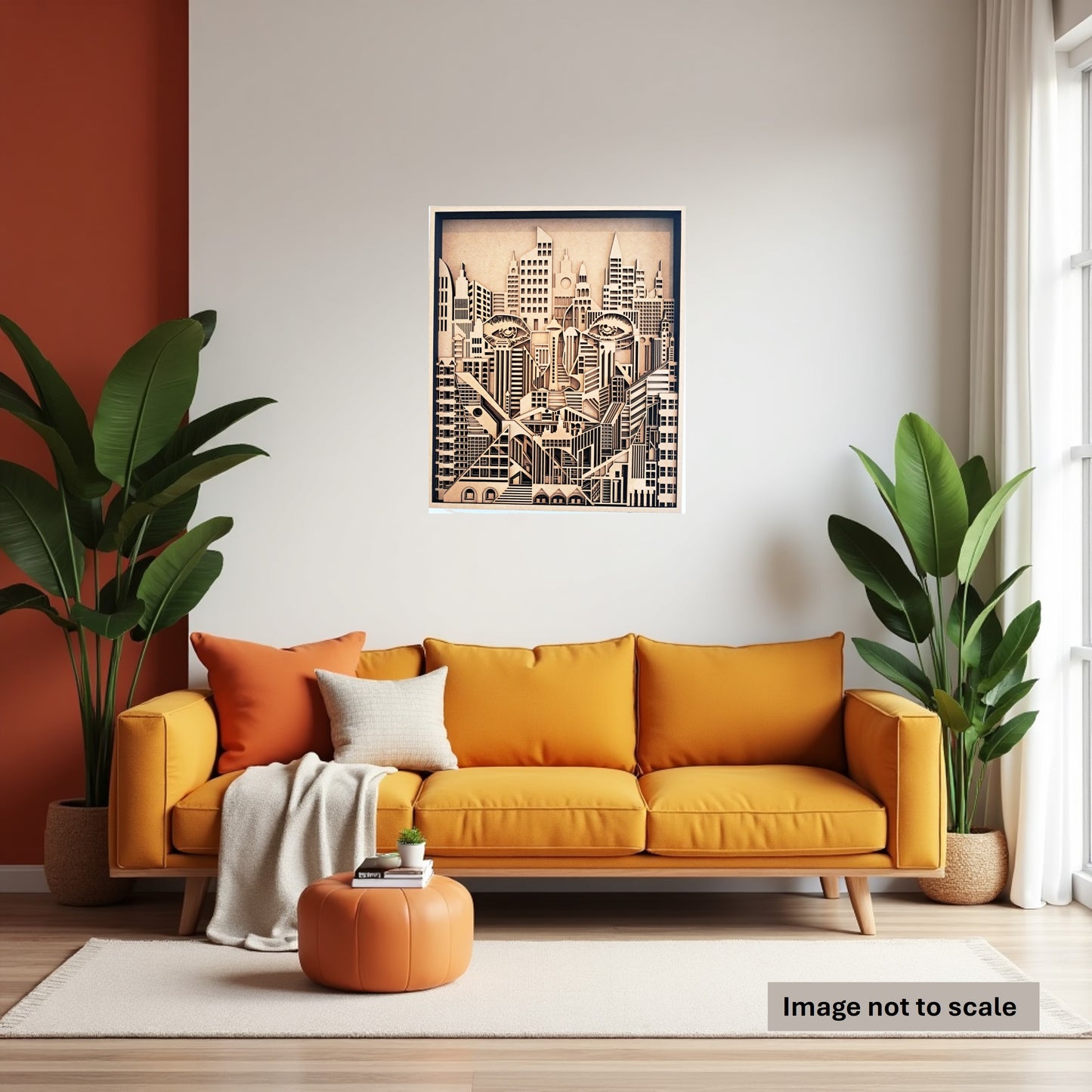 Cities Have Eyes - 10 Layer, Laser Cut Wall Art