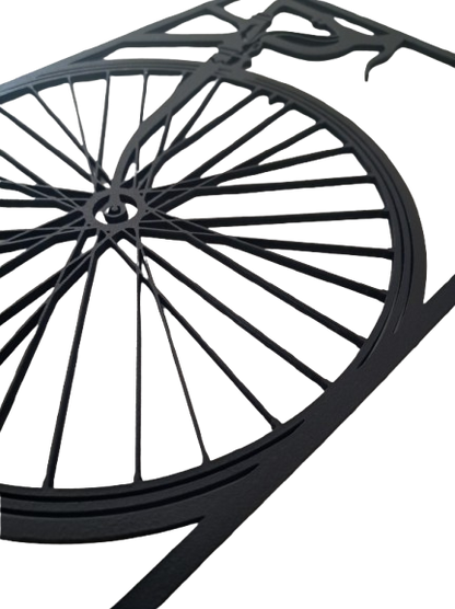 Guys Retro Racing Bike - Laser Cut Wall Art - Urban Vibe Studio